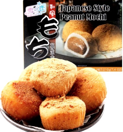 Mochi ryžové sušienky s orechmi 210g