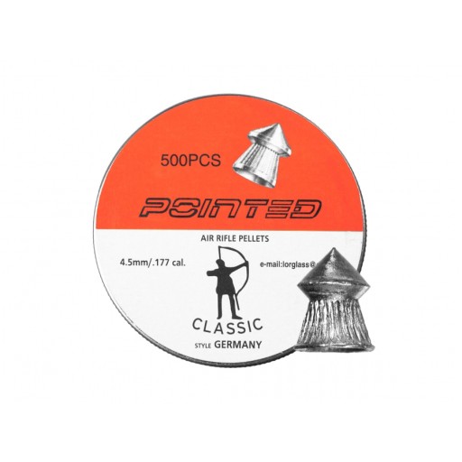 Diabolo Classic Pointed Shot 4,5 mm 500 ks