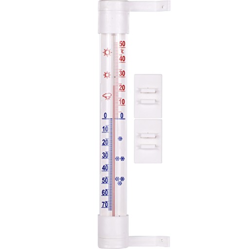 Nalepovací okienkový teplomer 26/230mm 020500