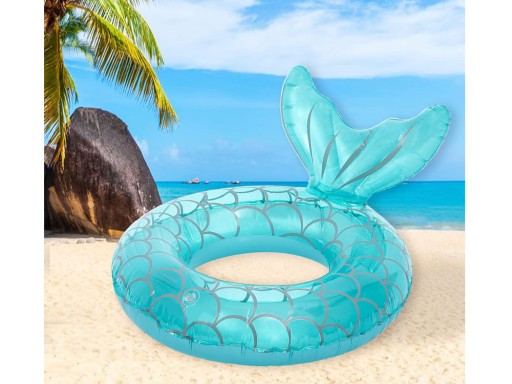 Detský nafukovací kruh Mermaid plávanie kruh 60cm SP0750