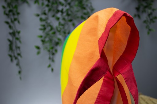 Bavlnený SCHOOL batoh Rainbow LGBT tolerancia