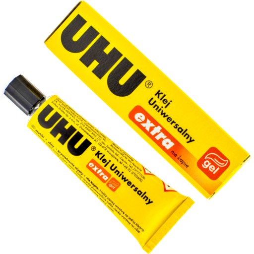 UHU EXTRA GEL lepidlo, univerzálne, silné, transparentné, nestekajúce GEL 31g/31ml