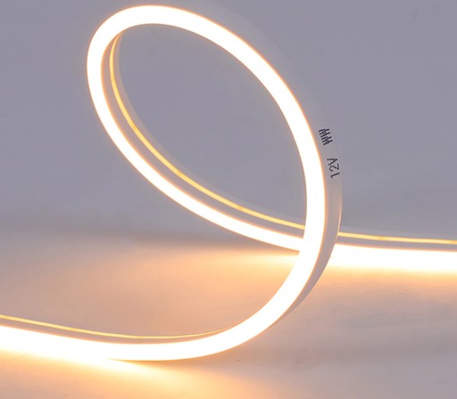 LED pásik 12V 10W vodeodolný 1m NEON TEPLÁ FARBA