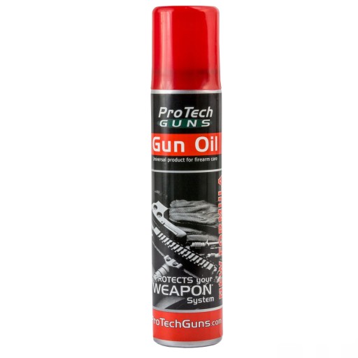 OLEJ NA PISTOLE 100ml PROTECHGUNS SPREJ ANTIKORÓZNA ÚDRŽBA PISTOLE