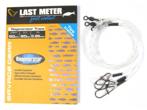 Savage Gear Regenerator Leaders 50cm/20kg 3 ks.