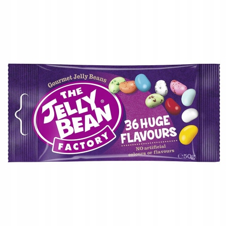 Fruit Beans 36 príchutí Jelly Bean Factory Jelly Beans 50 g z Veľkej Británie