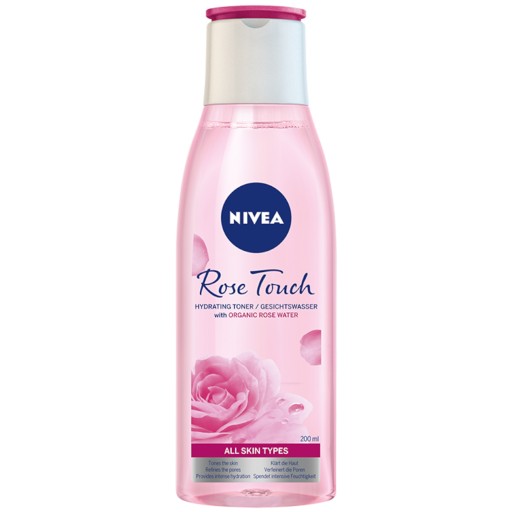 NIVEA Rose Touch hydratačné pleťové tonikum 200 ml