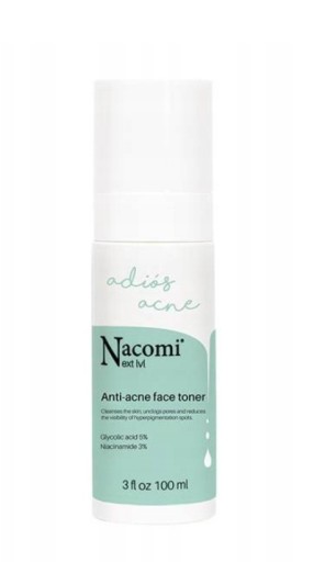 Nacomi tonikum proti akné, jemne exfoliačné 100 ml