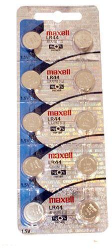 Maxell LR44 alkalická batéria 20 ks