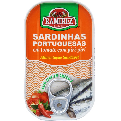 Pikantné sardinky v paradajkách Ramirez 125g