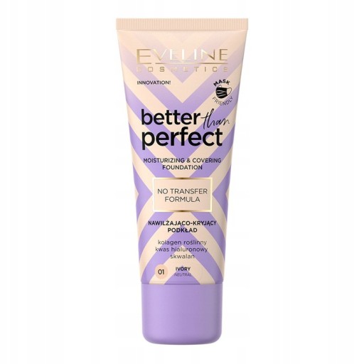 EVELINE Better Than Perfect Foundation 01 Ivory