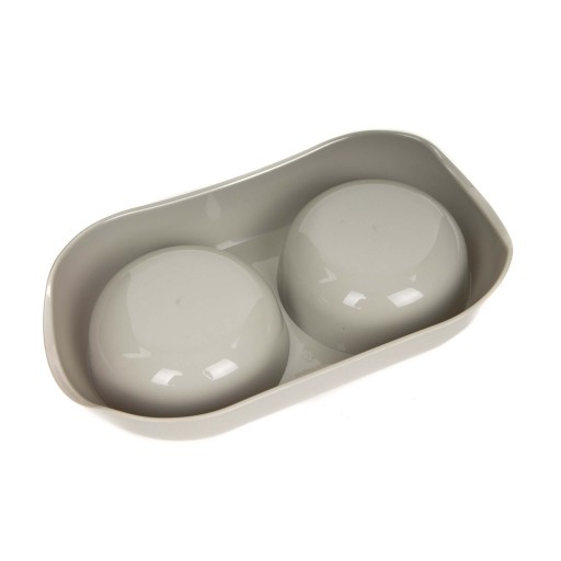 Dvojmiska pre psa Grey 2x0,2l