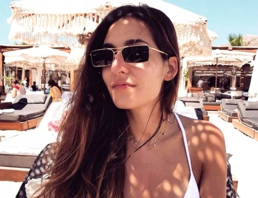 Obdĺžnikové letecké okuliare Gold Women Men Ochrana proti slnečnému žiareniu s UV filtrom