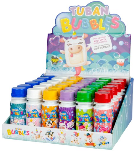 Tubanový tekutý mydlový bublín 60 ml