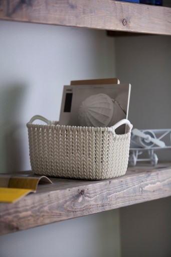 Košík, obdĺžnikový kôš KNIT XS CURVER