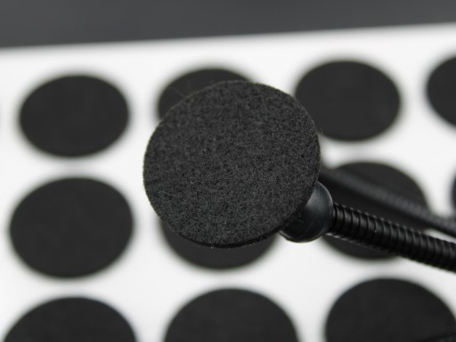 Plstené podložky na stoličky, 24 kusov, ODOLNÉ, čierne