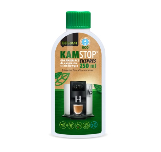 Tekutý odstraňovač vodného kameňa pre kávovary 250ml