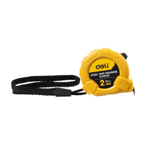 Deli Tools EDL9002B skladacia páska 2m 13mm (žltá)