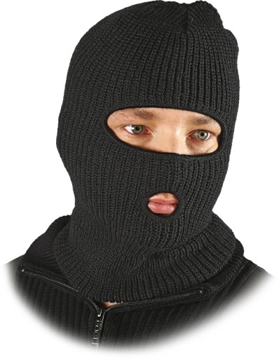 Čierna ochranná kukla REIS KčOM