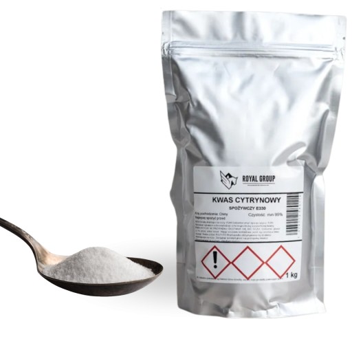 LEMON ACID prášok 1kg FOOD acid, multifunkčný prostriedok