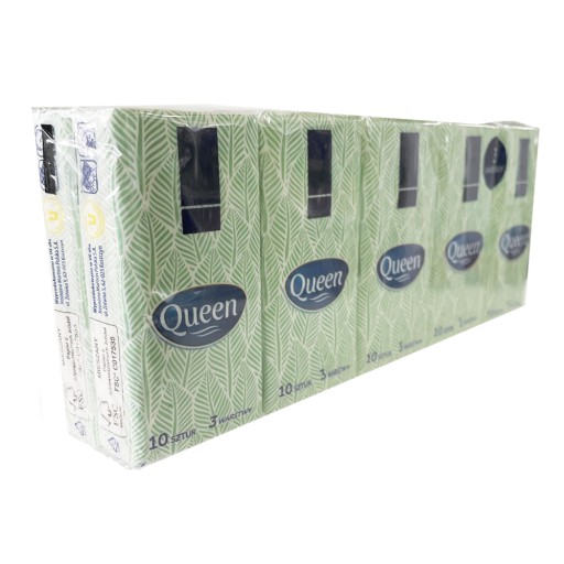 QUEEN HYGIENICKÉ Utierky 10 BALENÍ 100KS