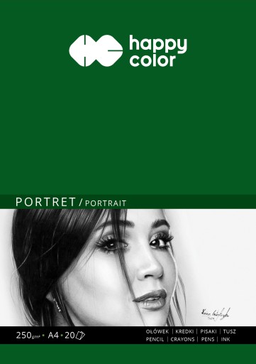 BLOK NA PORTRÉT 250g HAPPY COLOR 20 listov