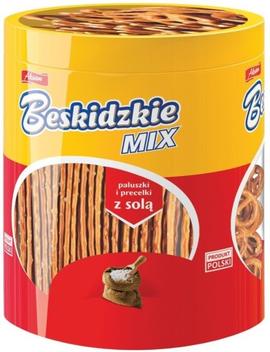 Tyčinky a praclíky so soľou Beskidzkie 300g x2