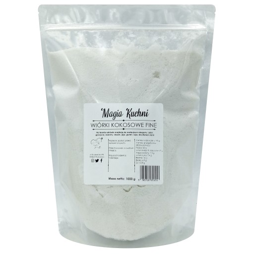 KOKOSOVÉ lupienky 1kg JEMNÉ jemné NATURAL