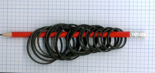 SADA HNACÍCH REMEŇOV 2,0mmx2,0mm PRIEMER 25-40mm cca 20KS