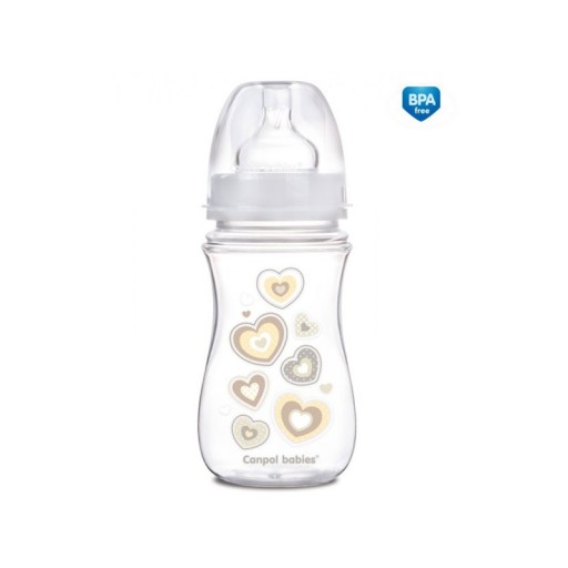 Canpol NEWBORN Antikoliková FĽAŠA 240 ml Cumlík