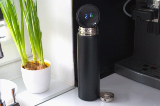 CHYTRÝ TERMOHRNČEK 500ML TERMOFAĽA LCD