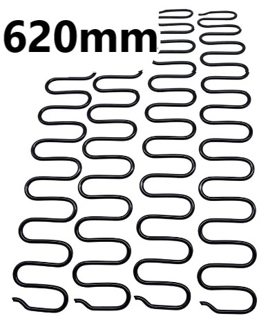 Vlnová pružina ZIG-ZAG A 620mm 1 ks pohovka