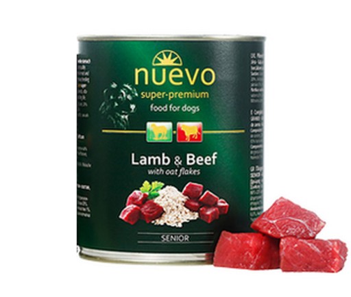 NUEVO Jahňacie mäso 800g SENIOR Psie jahňacie mäso