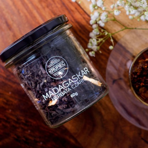 ČIERNY LISTOVÝ ČAJ PREMIUM MADAGASKAR CREASON DARČEK 60G KRUPIEC