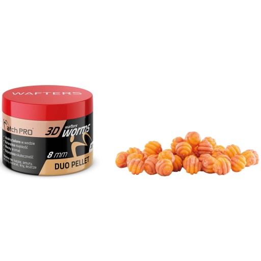 Balančné loptičky Wafters MatchPro 3D Worms Duo Pellet 8 mm 20 g