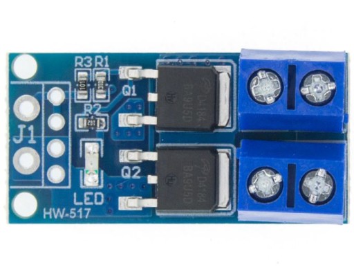 PWM regulátor - 400W 15A 36V - MOSFET HW-517 ESP
