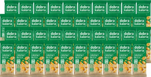 Fit zdravá tyčinka Chrumkavé orechy Datle Bez cukru VEGE Dobrá kalória