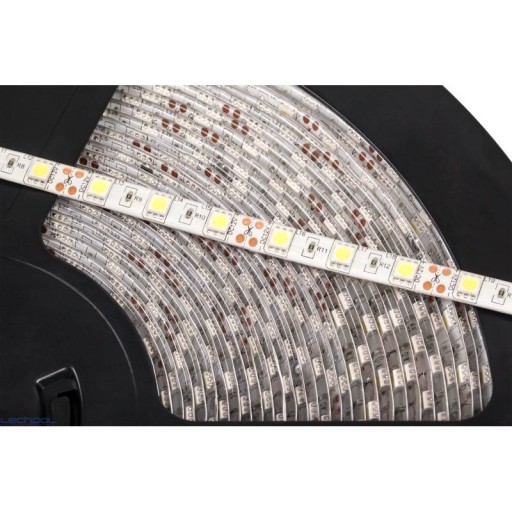 LED pásik 12V studená biela zaplavená 60/5050/1m (25mb roll)
