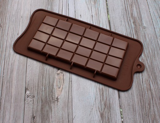 Silikónová čokoládová forma na mini čokoládové tyčinky