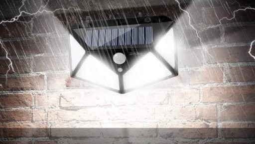 SOLÁRNY SNÍMAČ POHYBU A SÚMRAK 100 LED