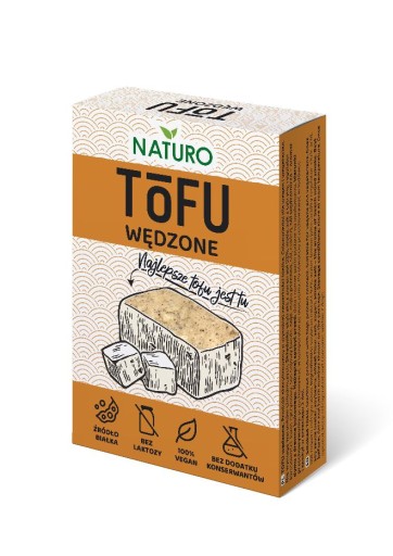 Prírodné údené tofu Vegan vegetariánske ZDRAVÉ 200g / Naturo