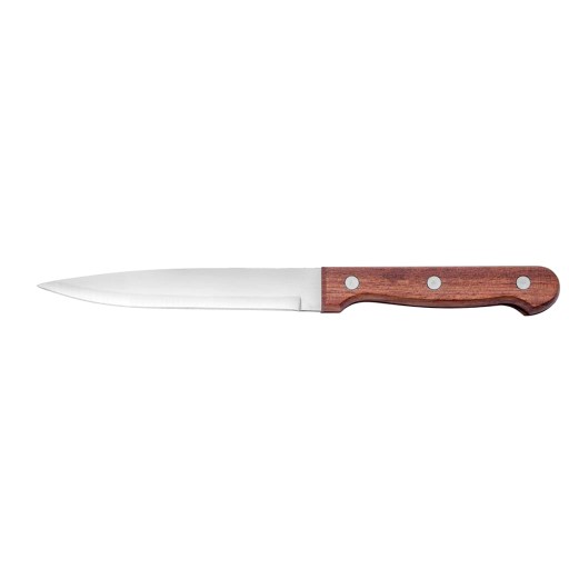 KLASICKÝ ÚŽITKOVÝ Nôž DREVENÁ RÚČKA NEREZ 12cm