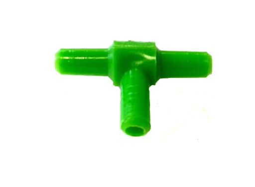 Rozdeľovač vzduchu TEE 6x4mm s 2 VÝSTUPMI