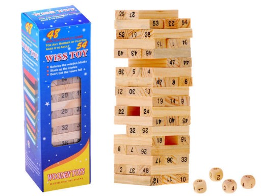 DREVENÁ WOBKINGOVÁ VEŽA PÁRTY ARKÁDA