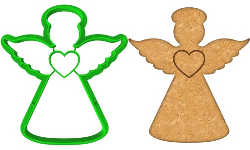 VEĽKONOČNÁ formička Vykrajovač na perníčky EASTER Angel Angel