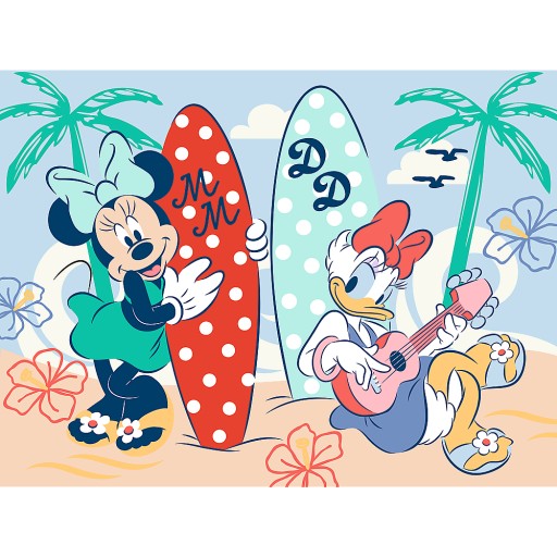 Puzzle 30 dielikov Farebná Minnie