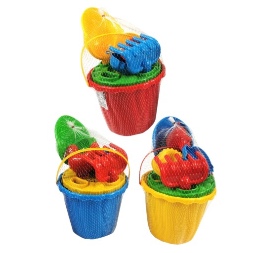 MARIOINEX HRAČKY DO PIESKU VEĽKÁ SET KAJA SET S VEĽKOU LOPATKOU 7 EL 2+