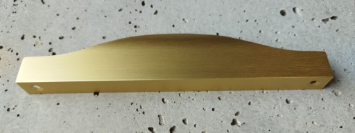 Nábytková úchytka GOLD edge 11,6 cm, ľahká, odolná UA04 do skriniek