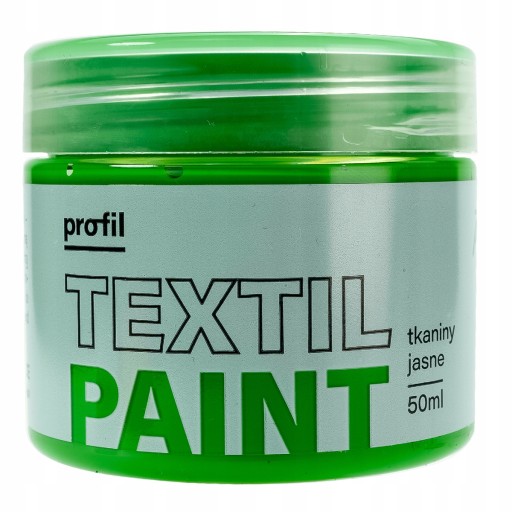 PROFIL farba na svetlé tkaniny 50ml svetlozelená