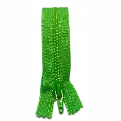 YKK plastový zips 20 cm zelený 536